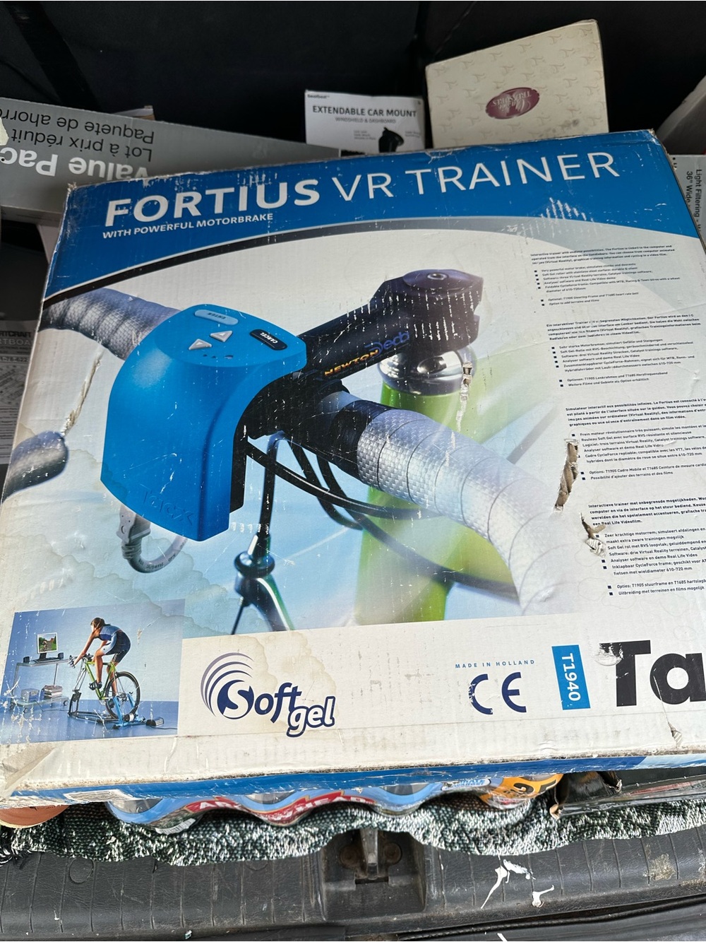 Fortis VR Trainer Module in Blue and Black